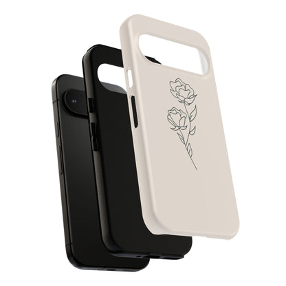 Simple Flower Minimalist Phone Case