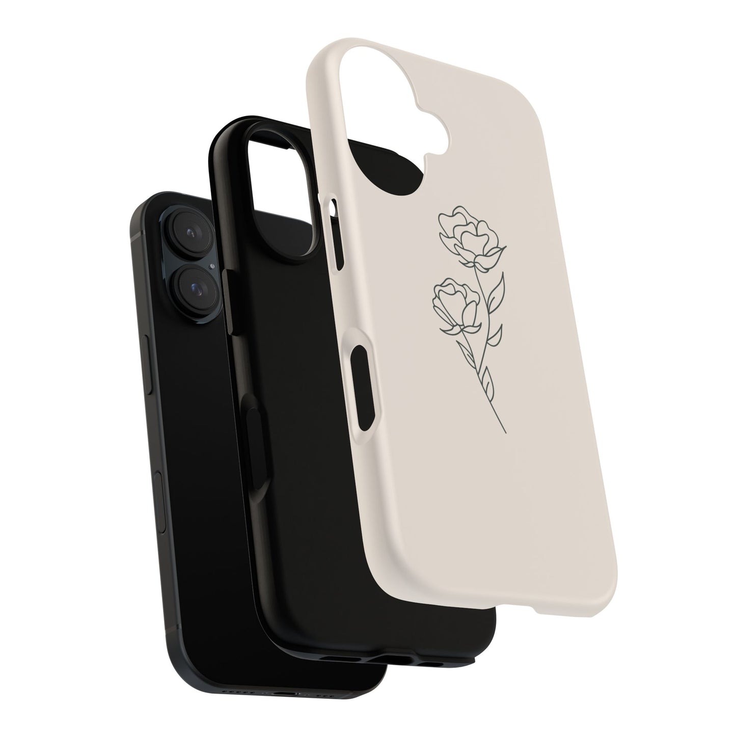 Simple Flower Minimalist Phone Case