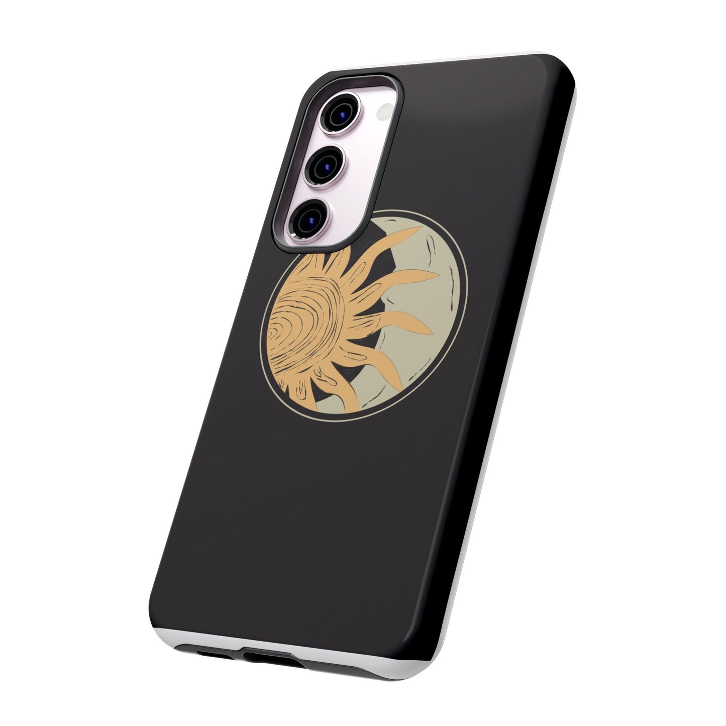 Beige and Blue Minimalist Simple Quotes Phone Case