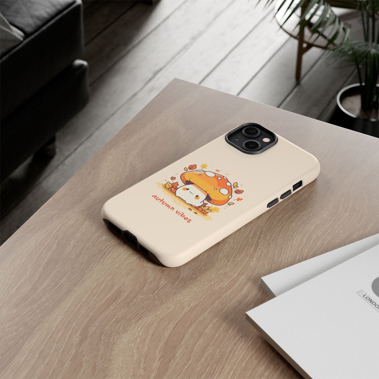 Yellow and Orange Illustrative Fall Phone Case