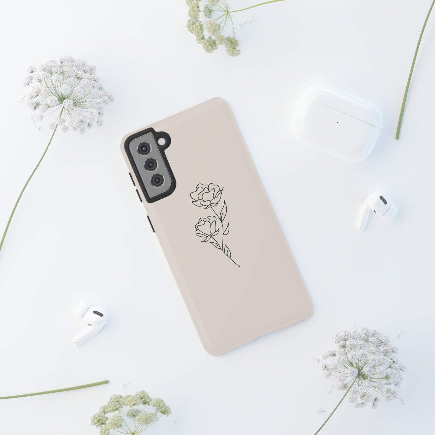 Simple Flower Minimalist Phone Case