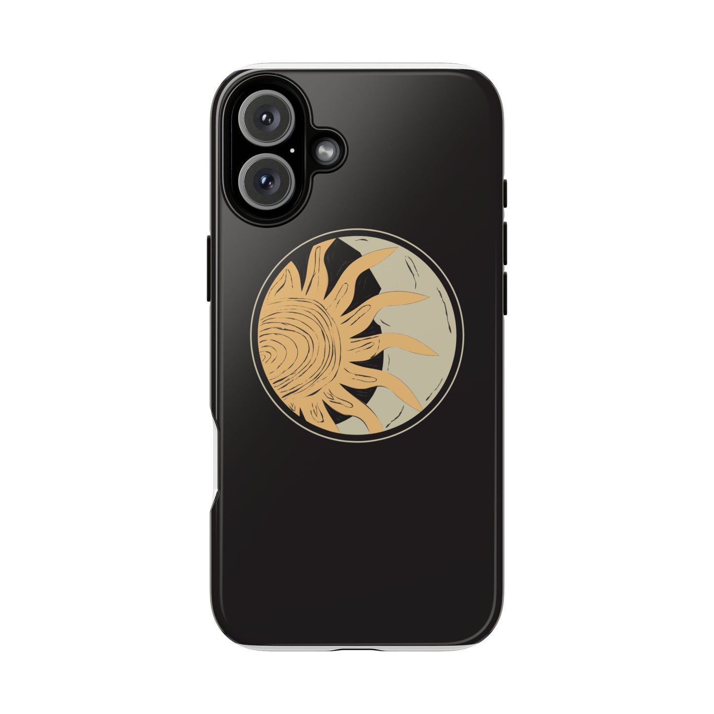 Beige and Blue Minimalist Simple Quotes Phone Case
