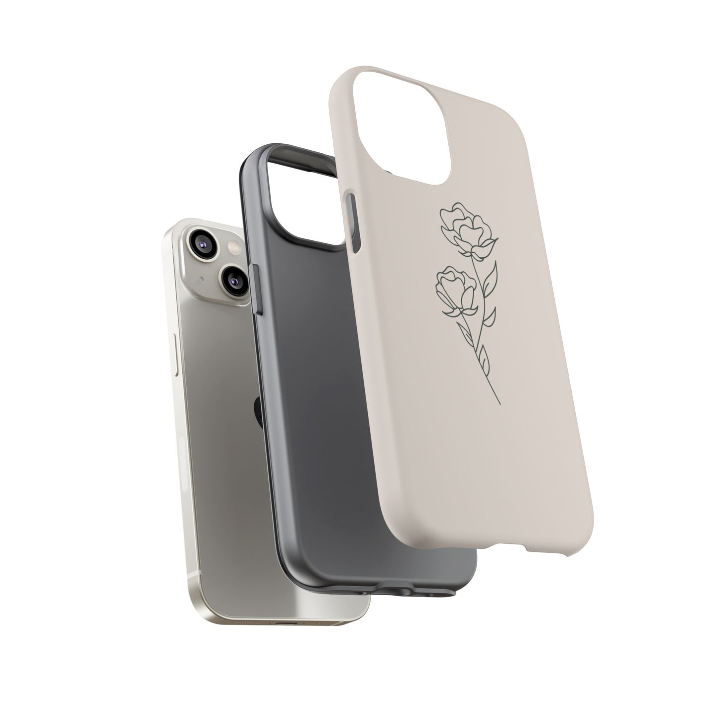 Simple Flower Minimalist Phone Case