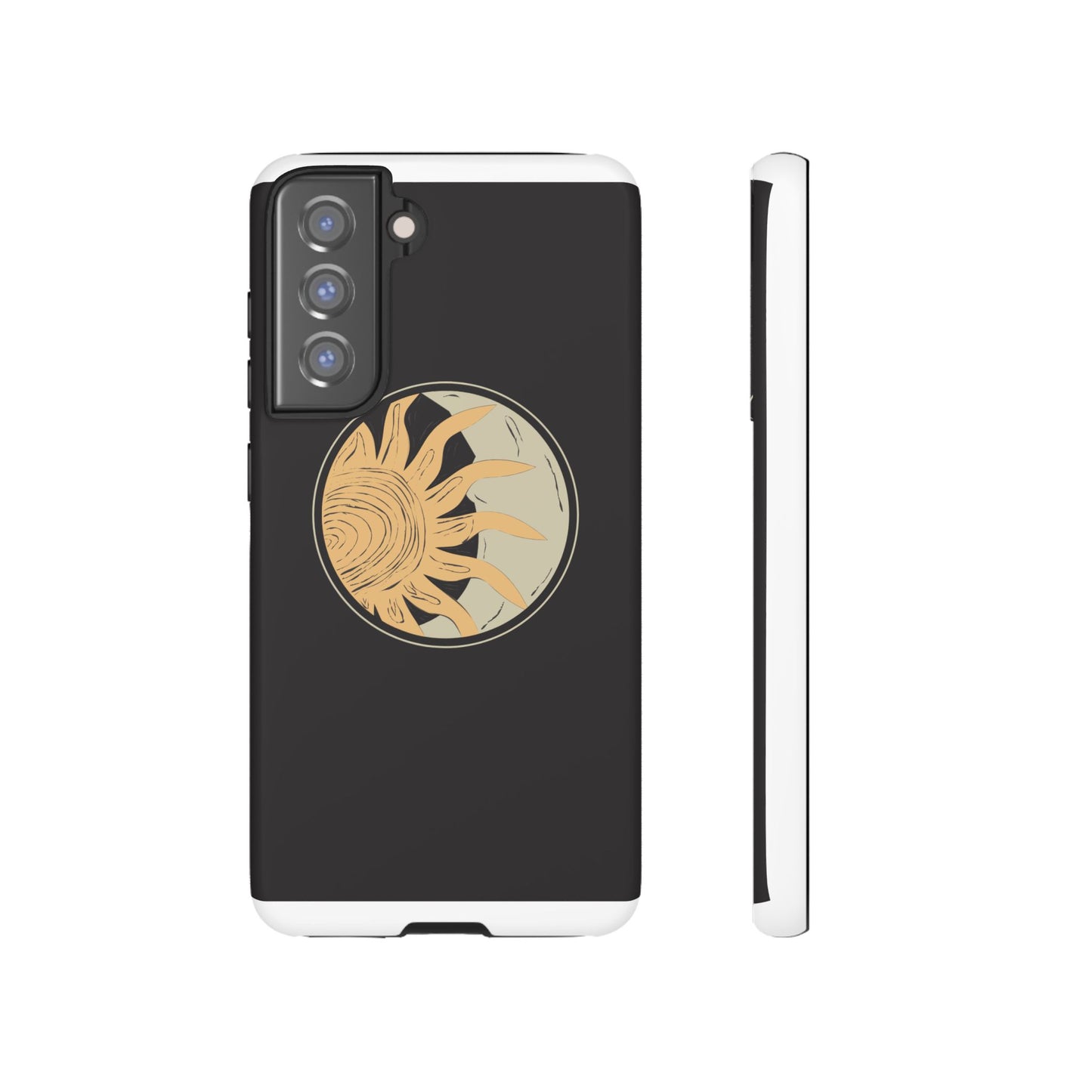 Beige and Blue Minimalist Simple Quotes Phone Case