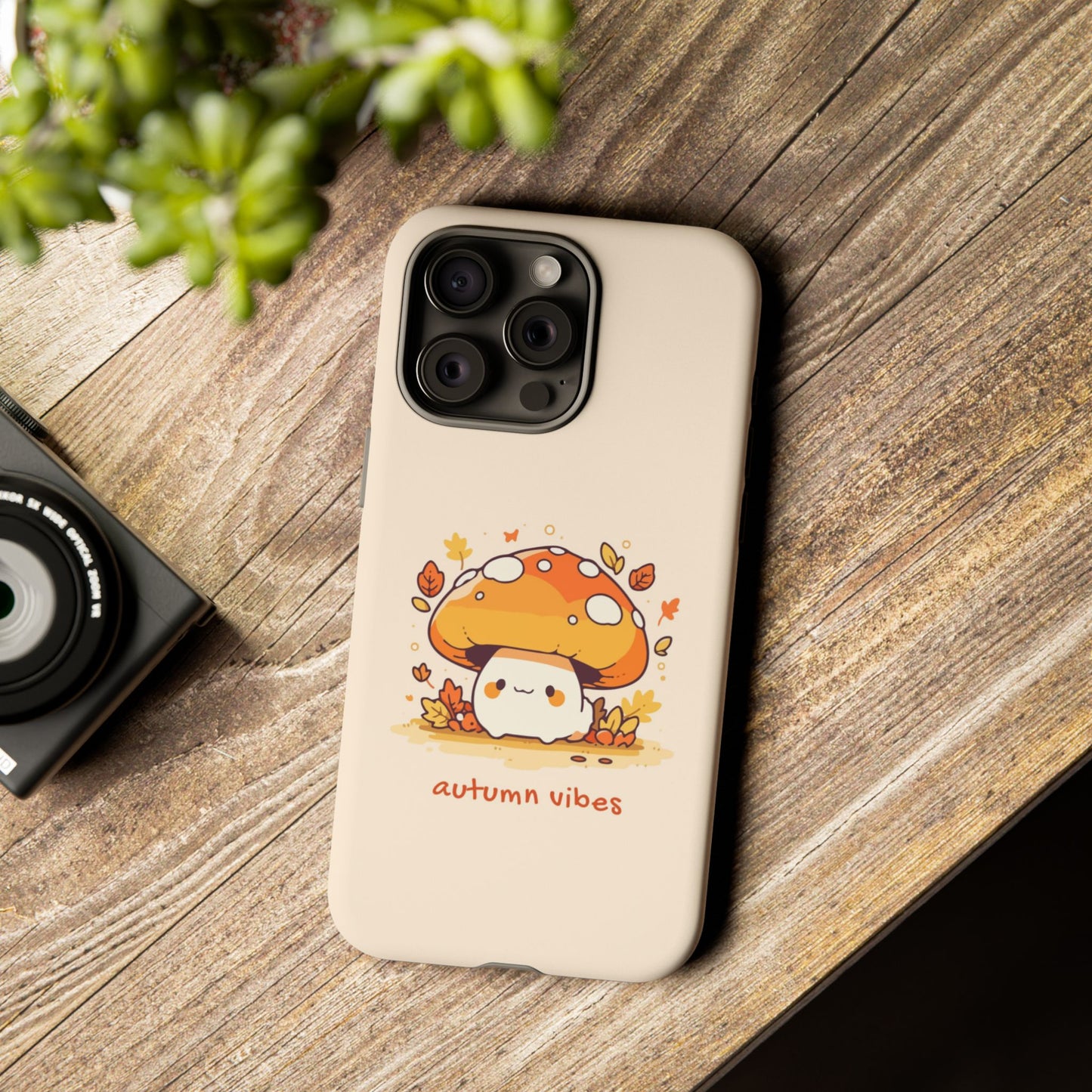 Yellow and Orange Illustrative Fall Phone Case