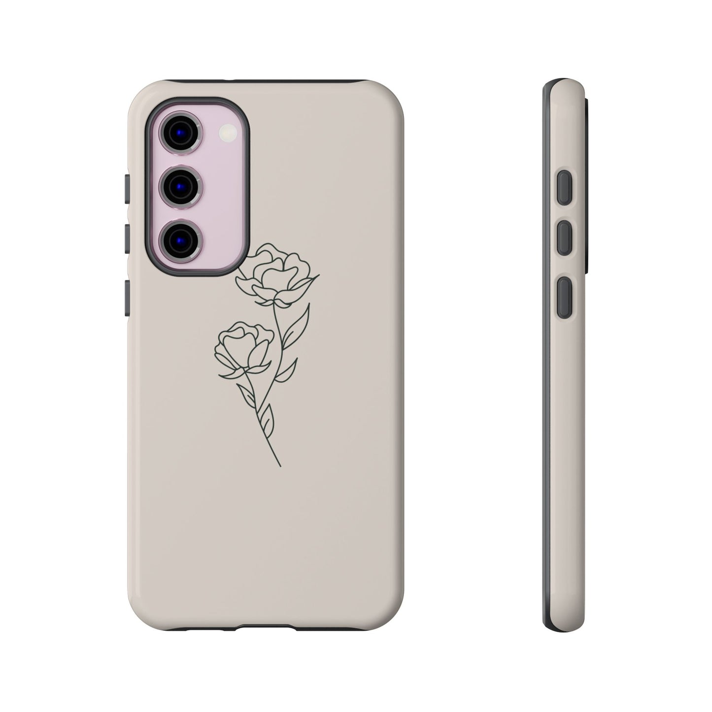 Simple Flower Minimalist Phone Case