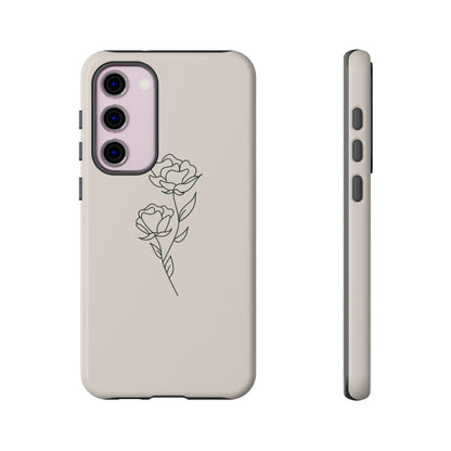 Simple Flower Minimalist Phone Case