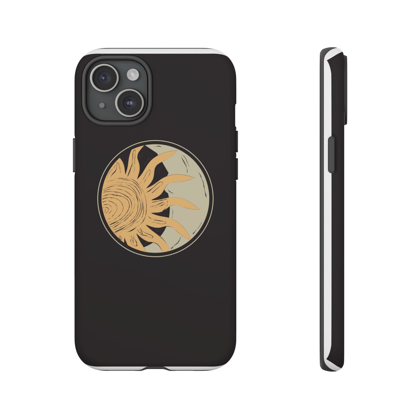 Beige and Blue Minimalist Simple Quotes Phone Case