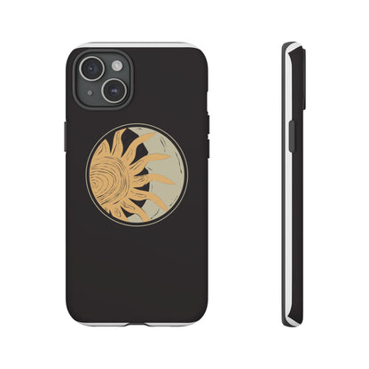 Beige and Blue Minimalist Simple Quotes Phone Case
