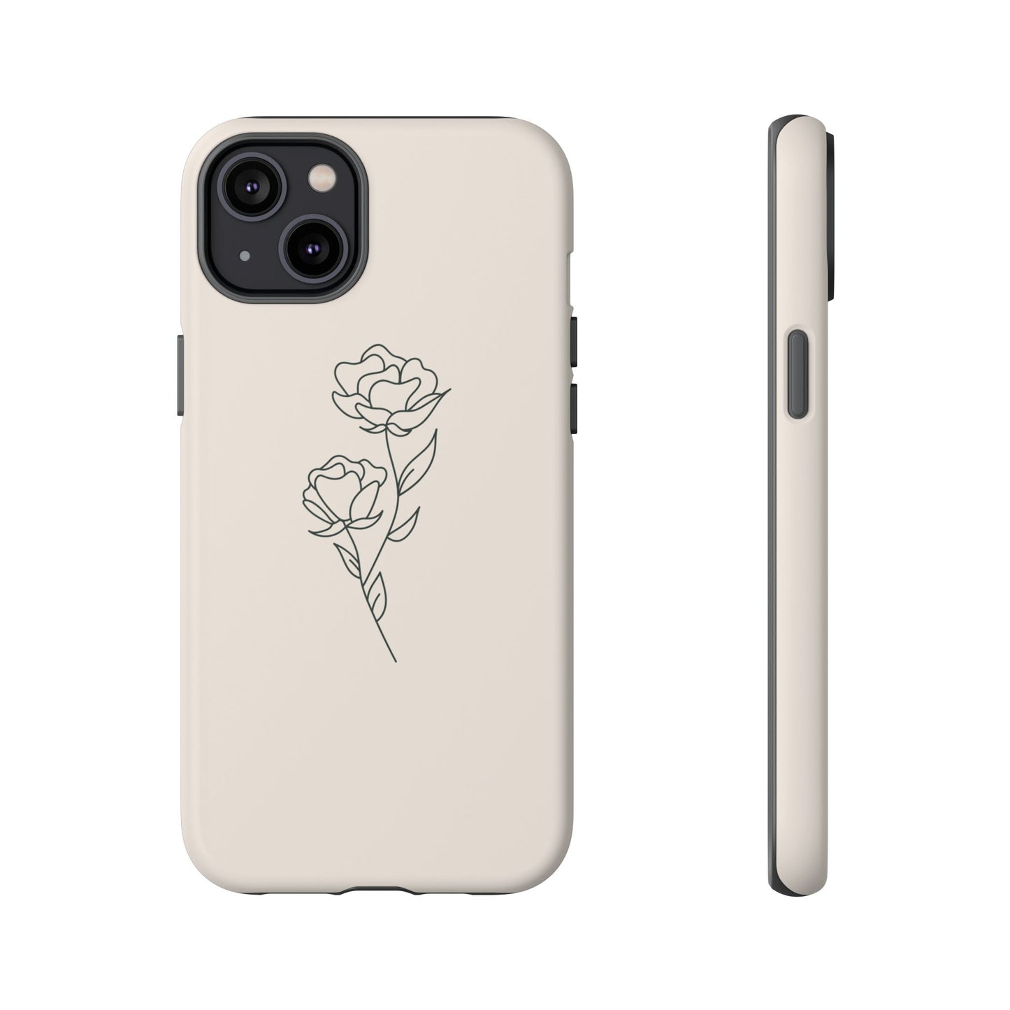 Simple Flower Minimalist Phone Case