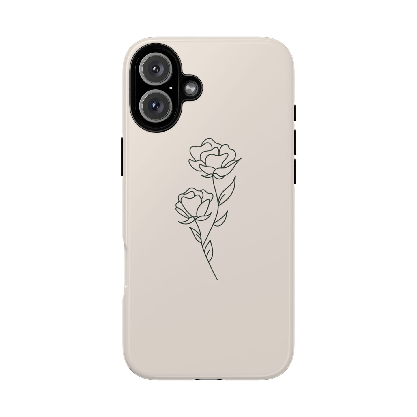Simple Flower Minimalist Phone Case