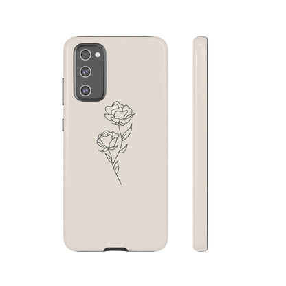 Simple Flower Minimalist Phone Case