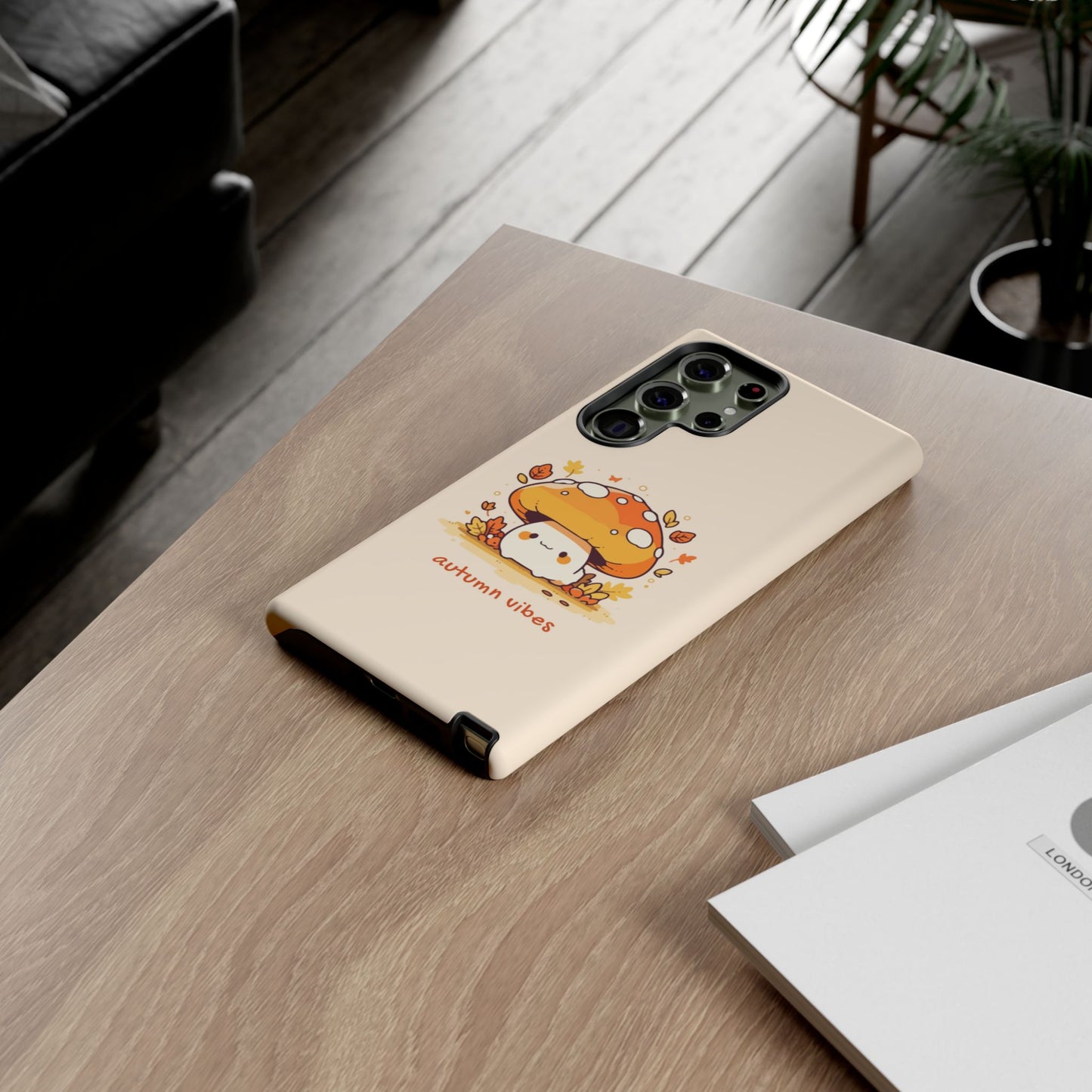 Yellow and Orange Illustrative Fall Phone Case