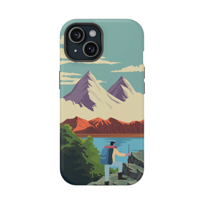 _Blue Mountain Landscape Phone Wallpaper