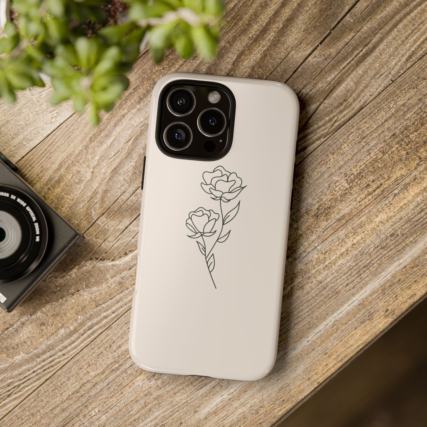 Simple Flower Minimalist Phone Case