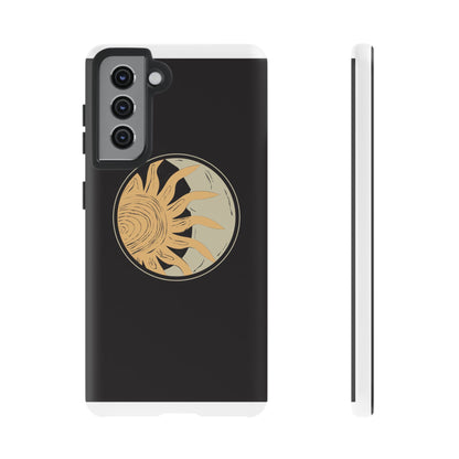 Beige and Blue Minimalist Simple Quotes Phone Case