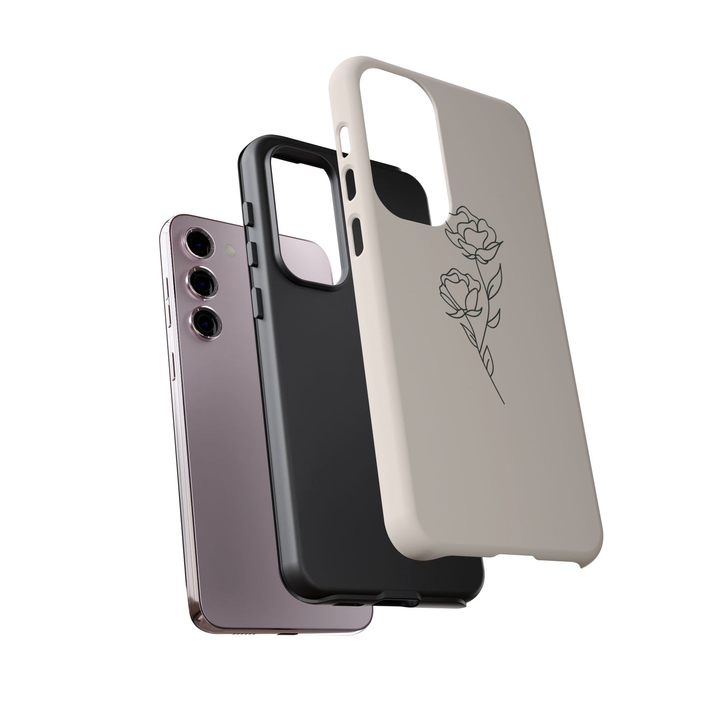 Simple Flower Minimalist Phone Case