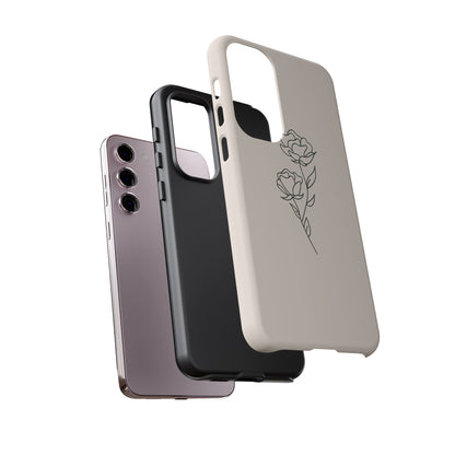Simple Flower Minimalist Phone Case