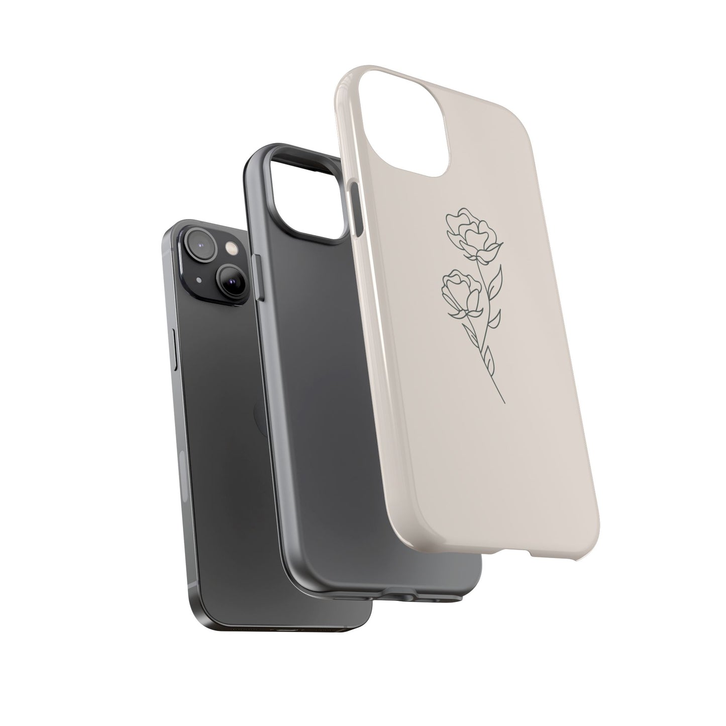 Simple Flower Minimalist Phone Case