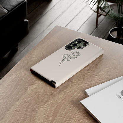 Simple Flower Minimalist Phone Case