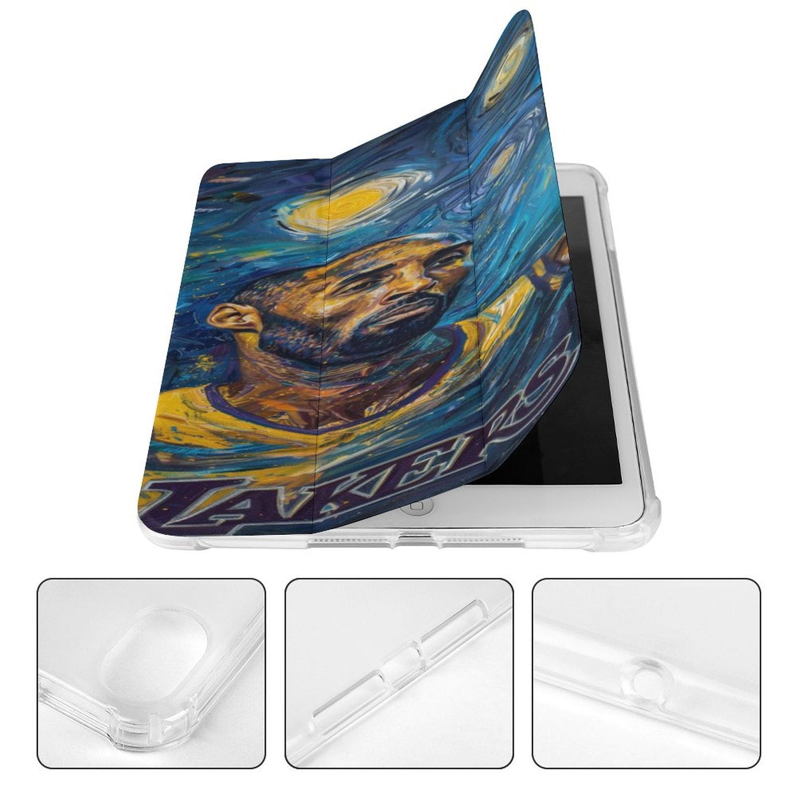 Kobe Bryant Starry Night Protective iPad Cover for iPad Mini 4/5/6 - Techy Treasures -  