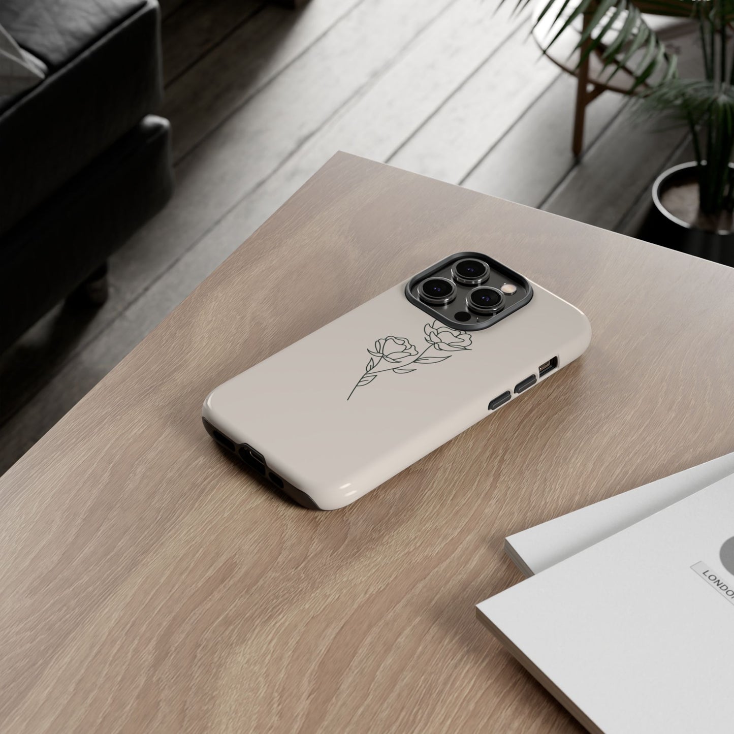 Simple Flower Minimalist Phone Case