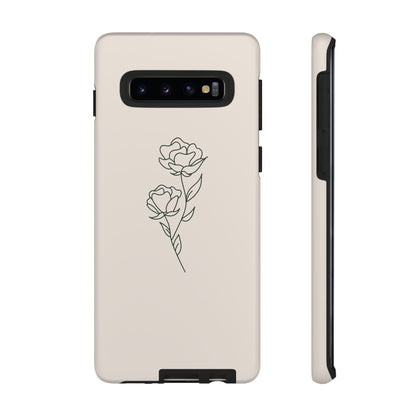 Simple Flower Minimalist Phone Case