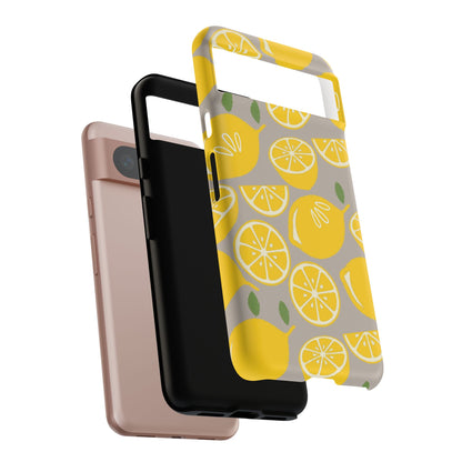 Yellow Modern Lemon Phone Case