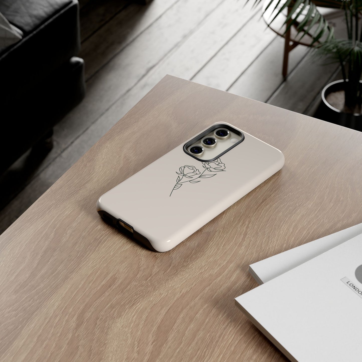 Simple Flower Minimalist Phone Case