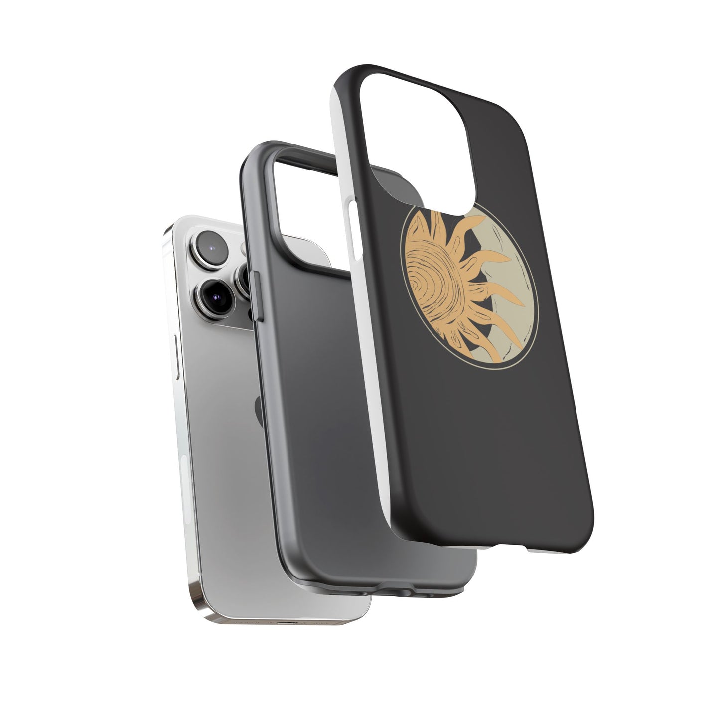 Beige and Blue Minimalist Simple Quotes Phone Case