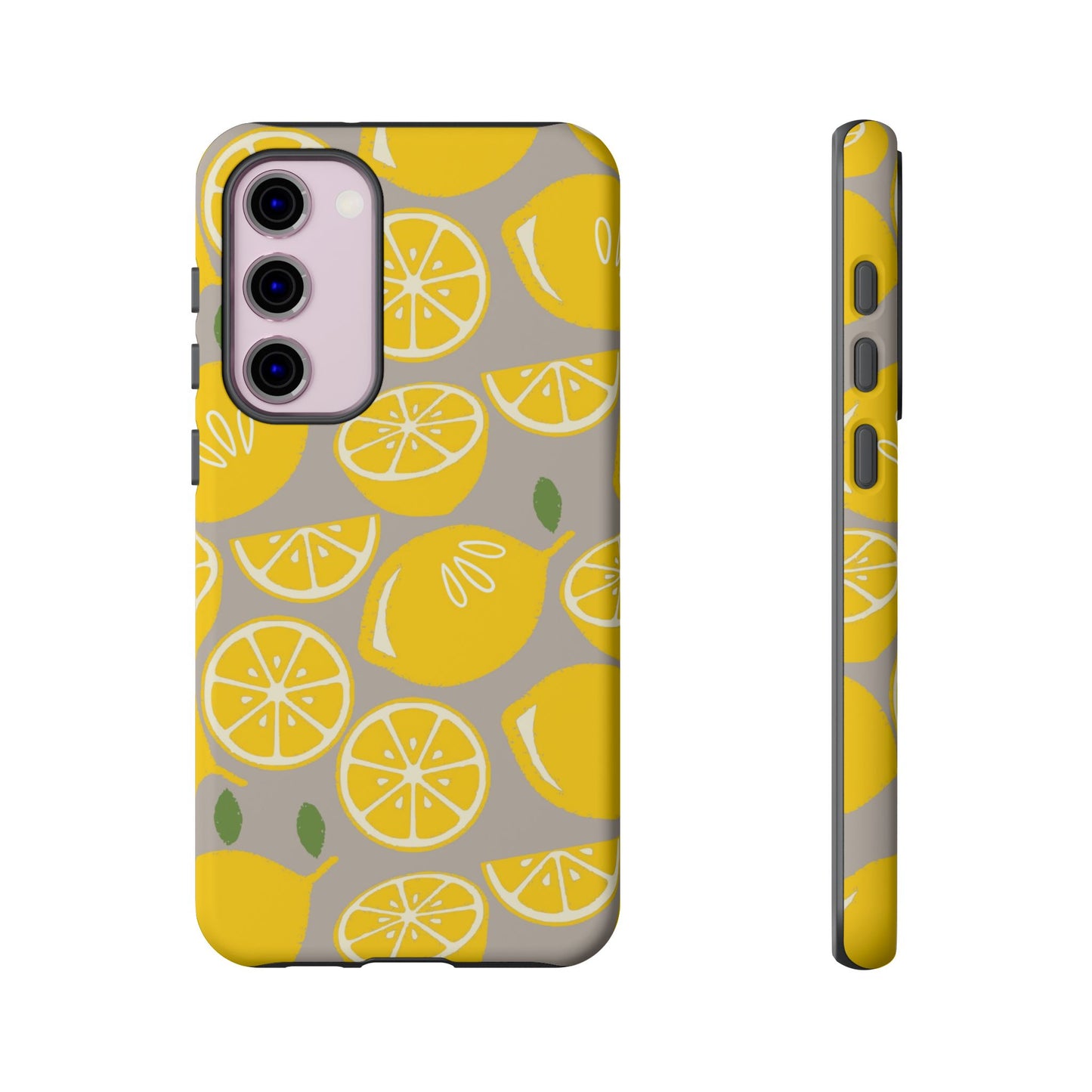 Yellow Modern Lemon Phone Case