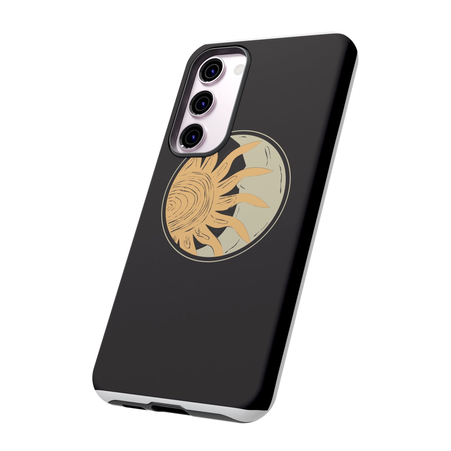 Beige and Blue Minimalist Simple Quotes Phone Case