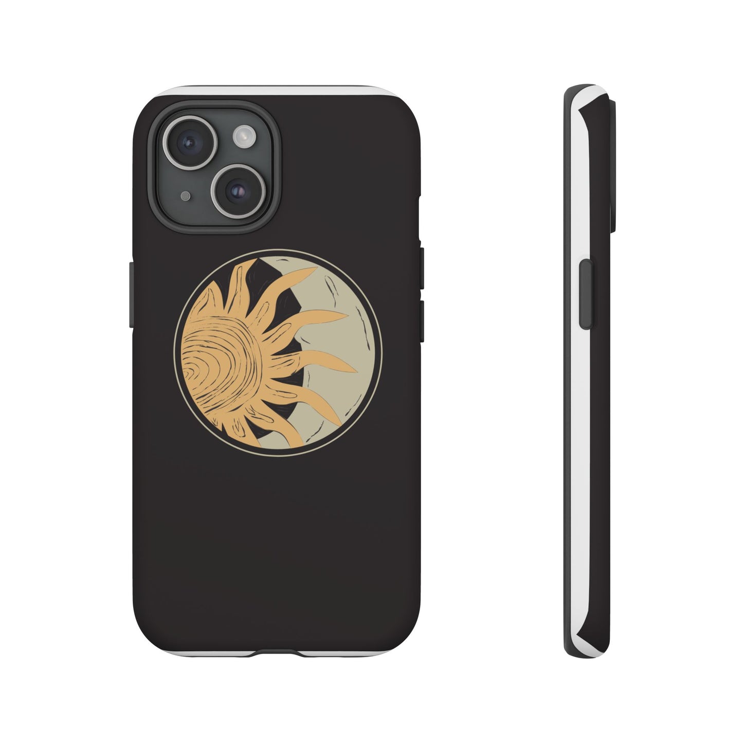 Beige and Blue Minimalist Simple Quotes Phone Case