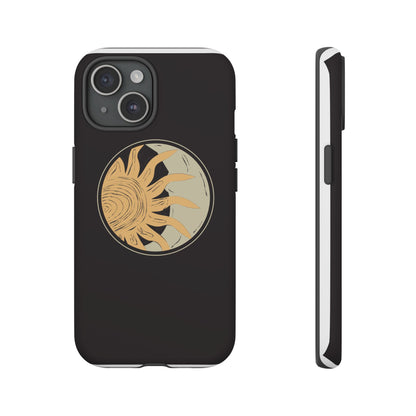 Beige and Blue Minimalist Simple Quotes Phone Case