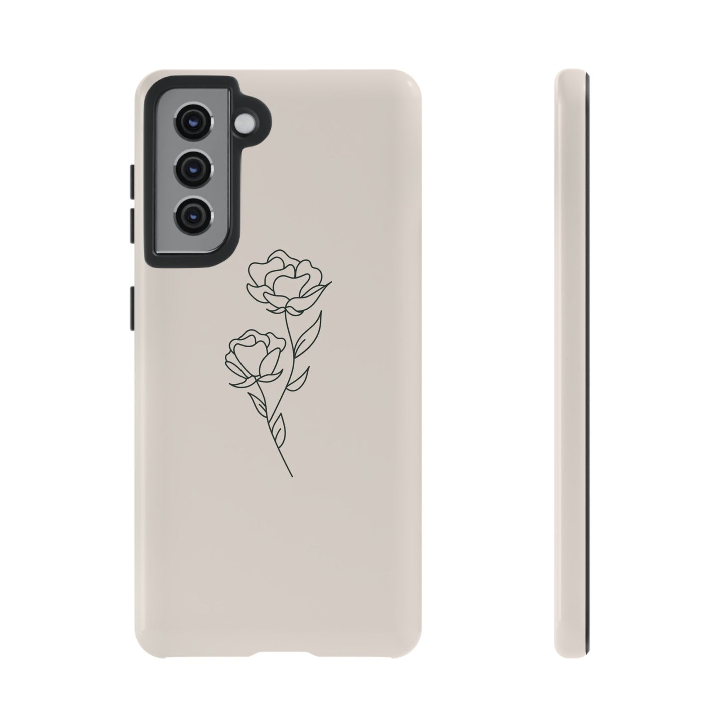 Simple Flower Minimalist Phone Case