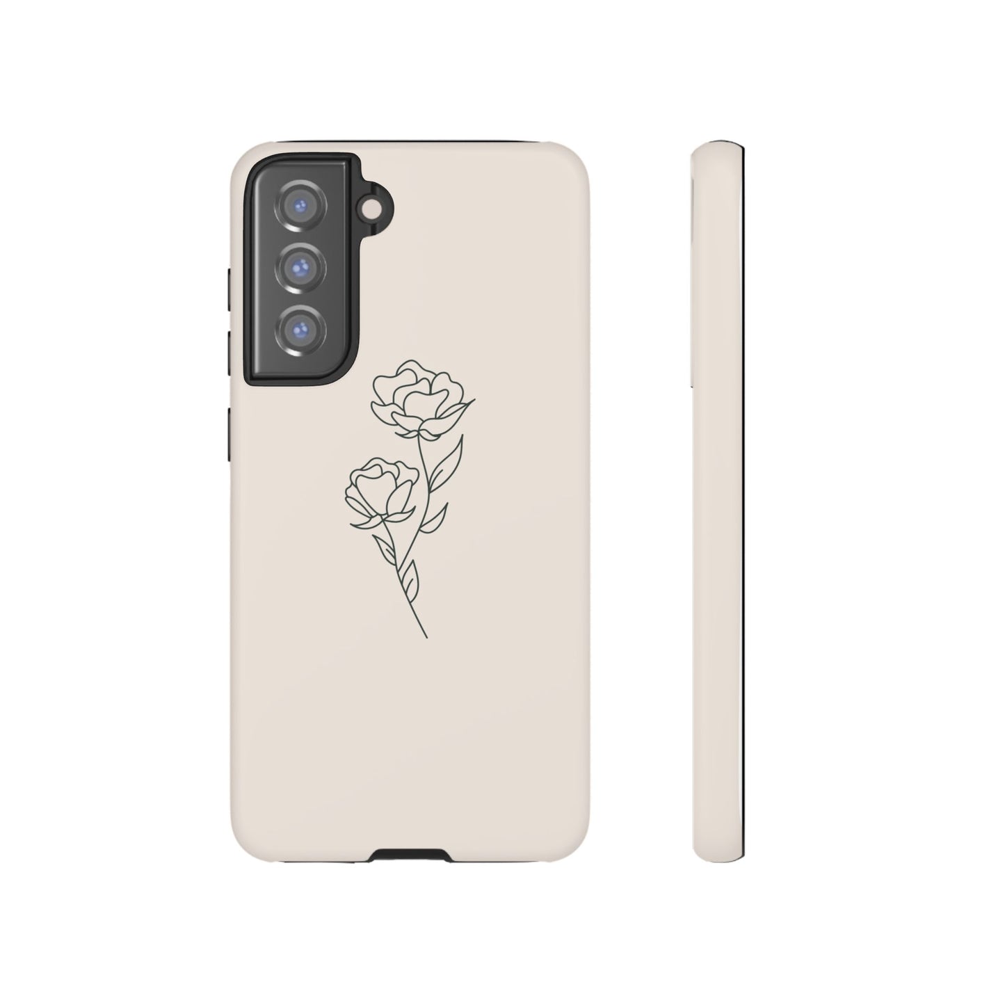 Simple Flower Minimalist Phone Case