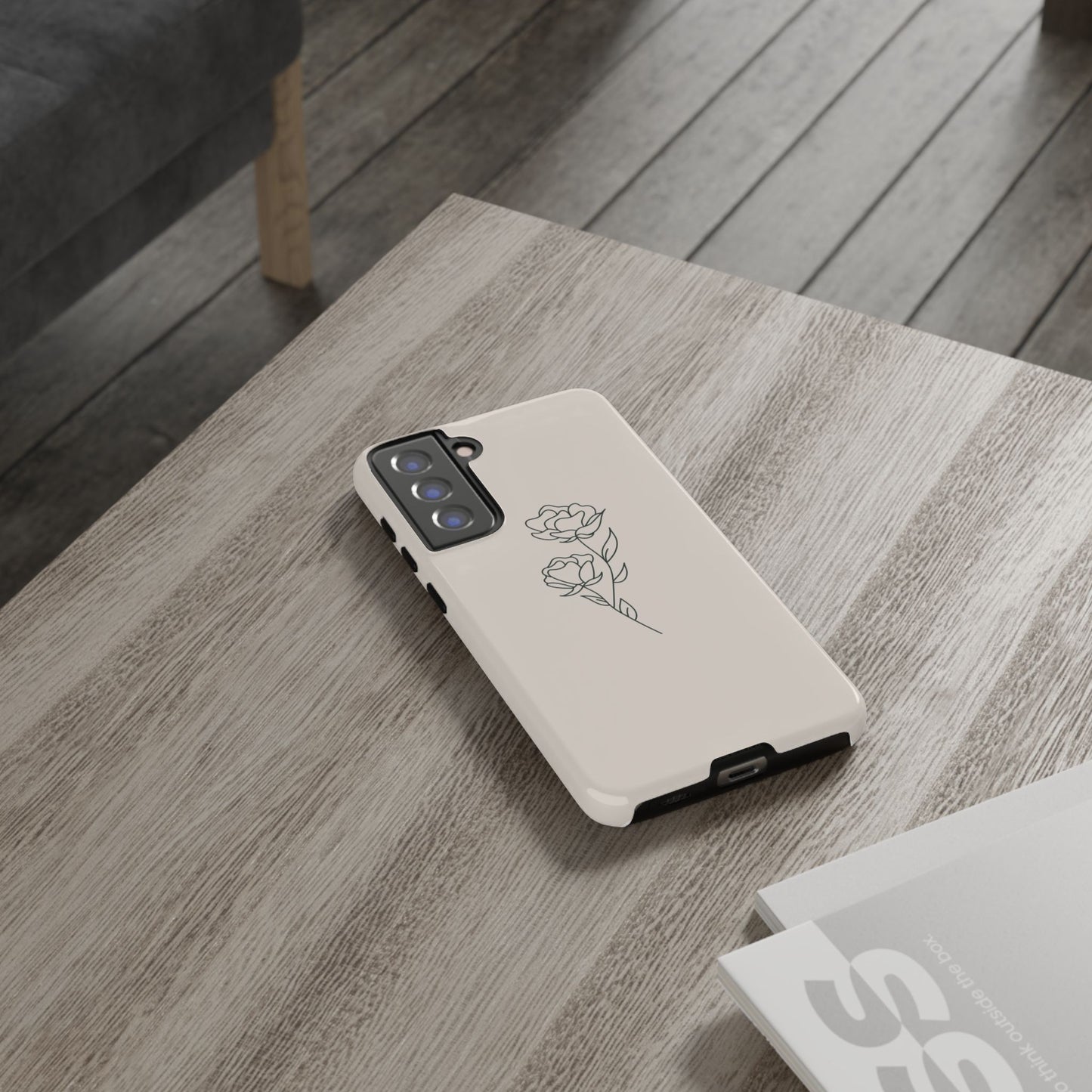 Simple Flower Minimalist Phone Case