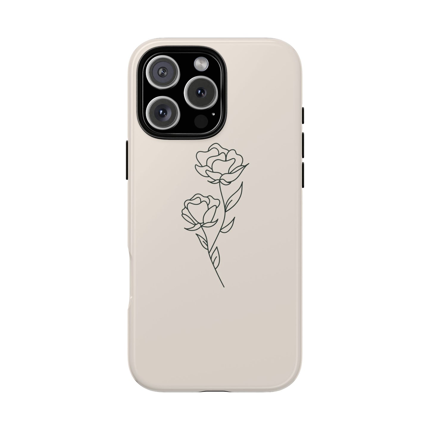 Simple Flower Minimalist Phone Case