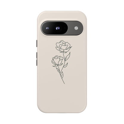 Simple Flower Minimalist Phone Case