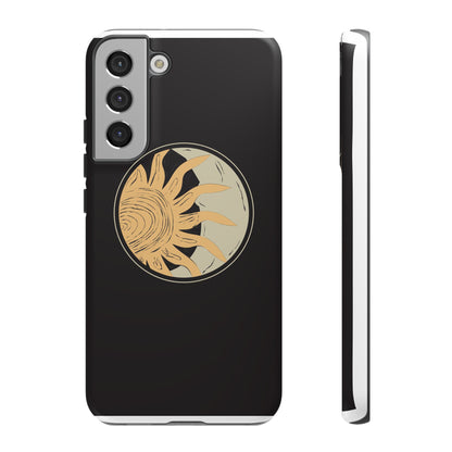 Beige and Blue Minimalist Simple Quotes Phone Case