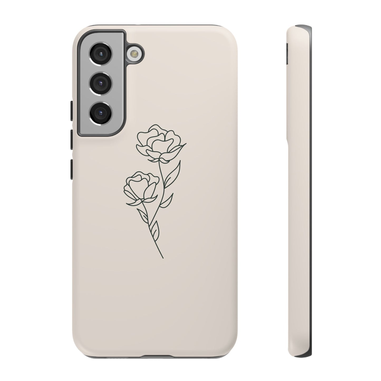 Simple Flower Minimalist Phone Case