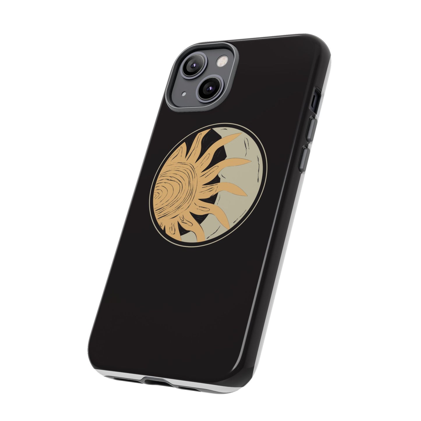 Beige and Blue Minimalist Simple Quotes Phone Case