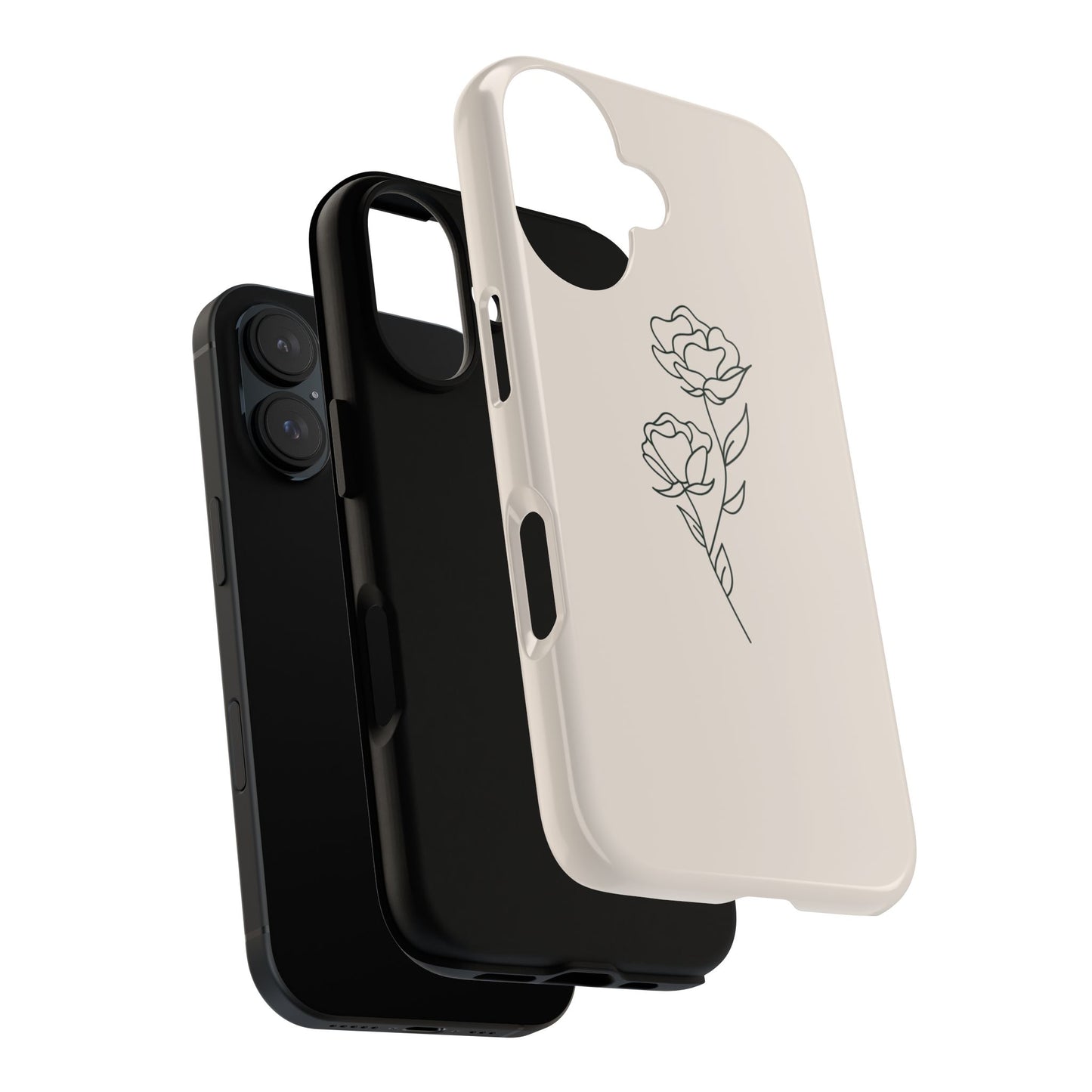 Simple Flower Minimalist Phone Case
