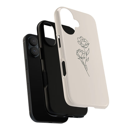 Simple Flower Minimalist Phone Case