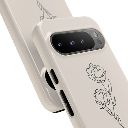 Simple Flower Minimalist Phone Case