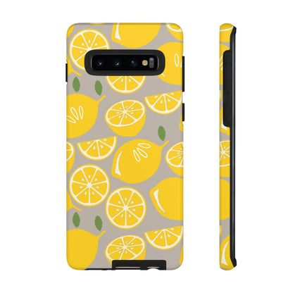 Yellow Modern Lemon Phone Case