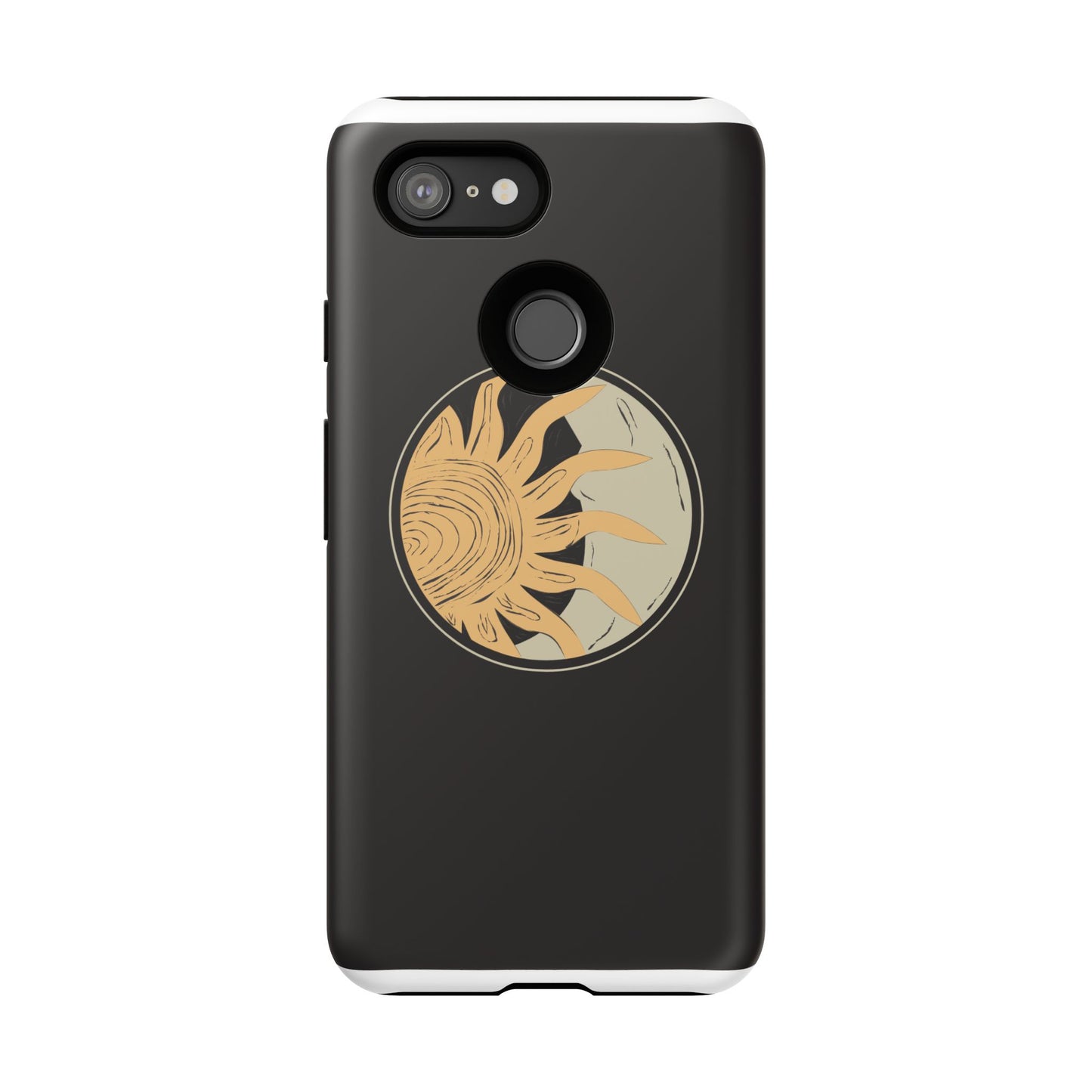 Beige and Blue Minimalist Simple Quotes Phone Case