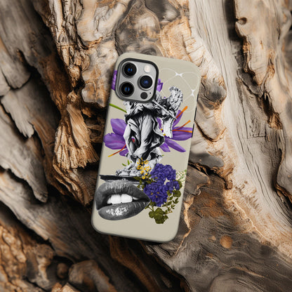 Abstract Floral  Magsafe iPhone Case - Techy Treasures - Mobile Phone Cases 
