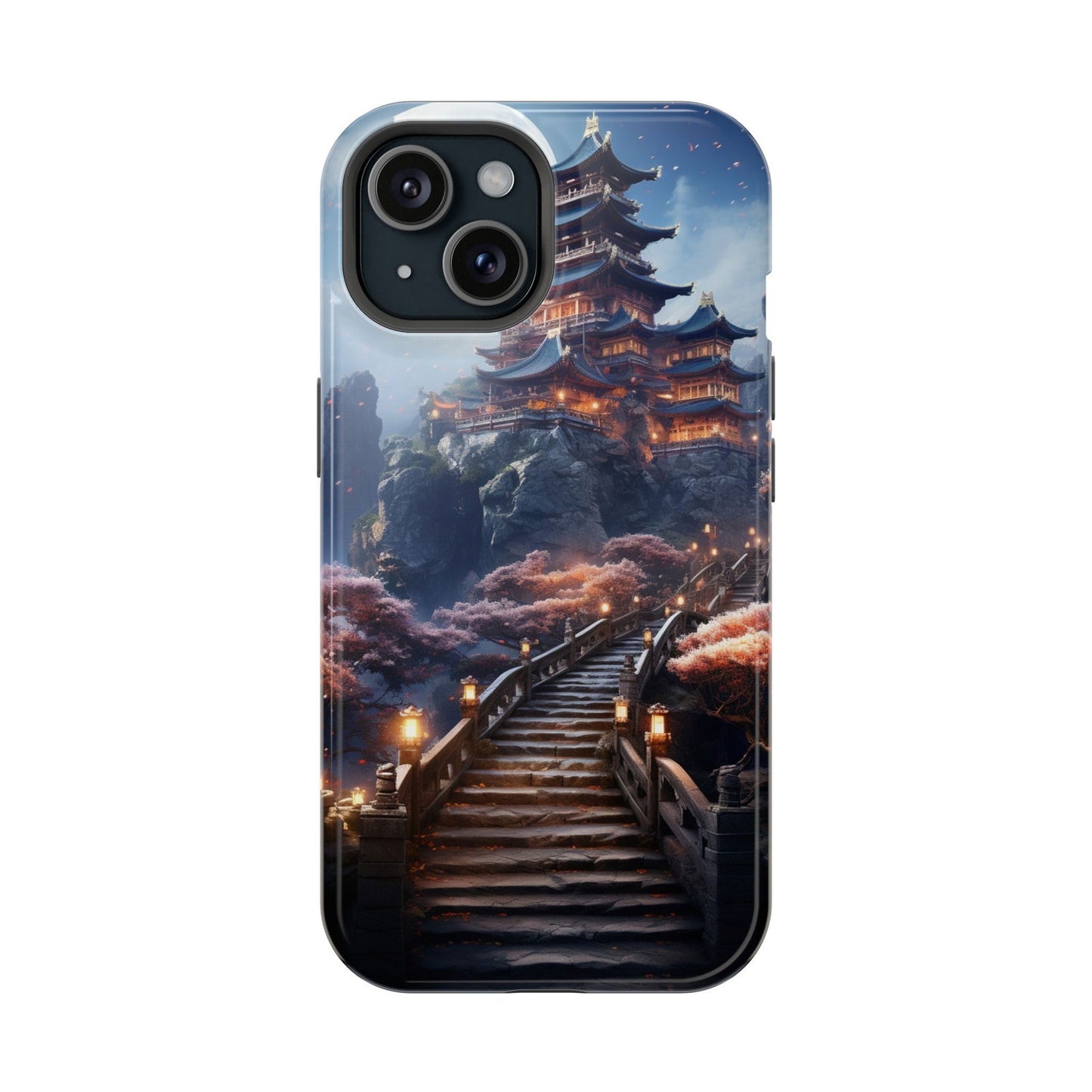 Abstract Japanese Minka Magsafe iPhone Case - Techy Treasures - Mobile Phone Cases 