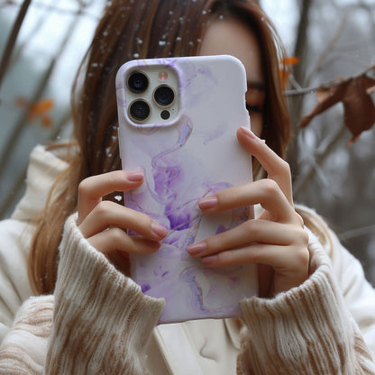 Abstract Purple Fluid Magsafe iPhone Case - Techy Treasures -  